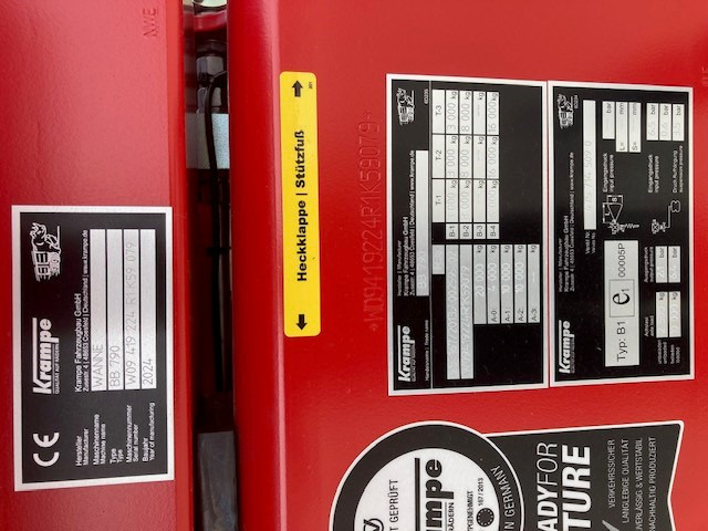 Krampe Big Body 790 Carrier - قلابات: صور 2 Krampe Big Body 790 Carrier - قلابات: صور 2