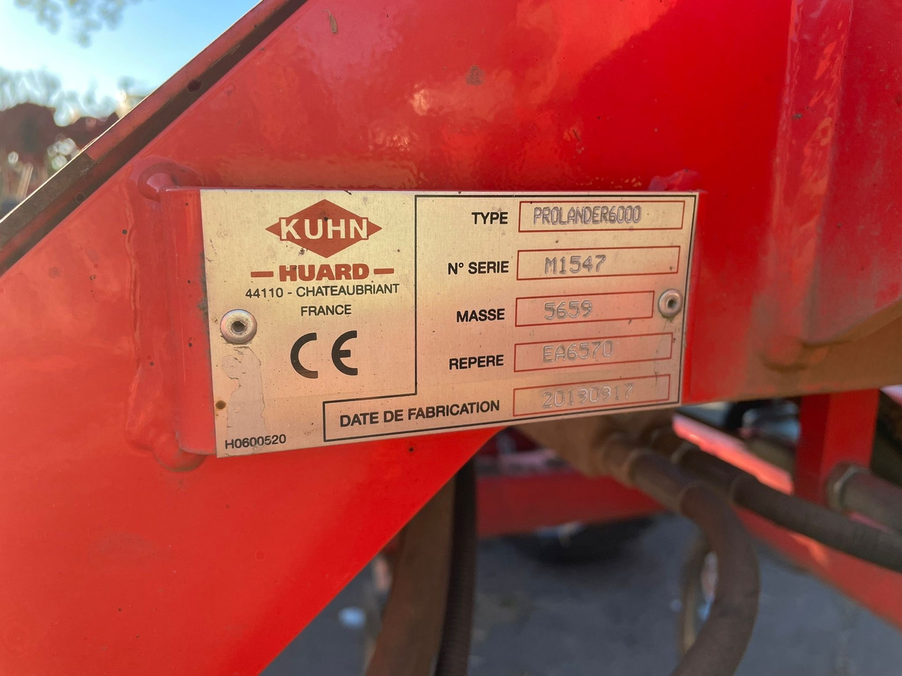 Kuhn Prolander 6000 - مسلفة: صور 3 Kuhn Prolander 6000 - مسلفة: صور 3