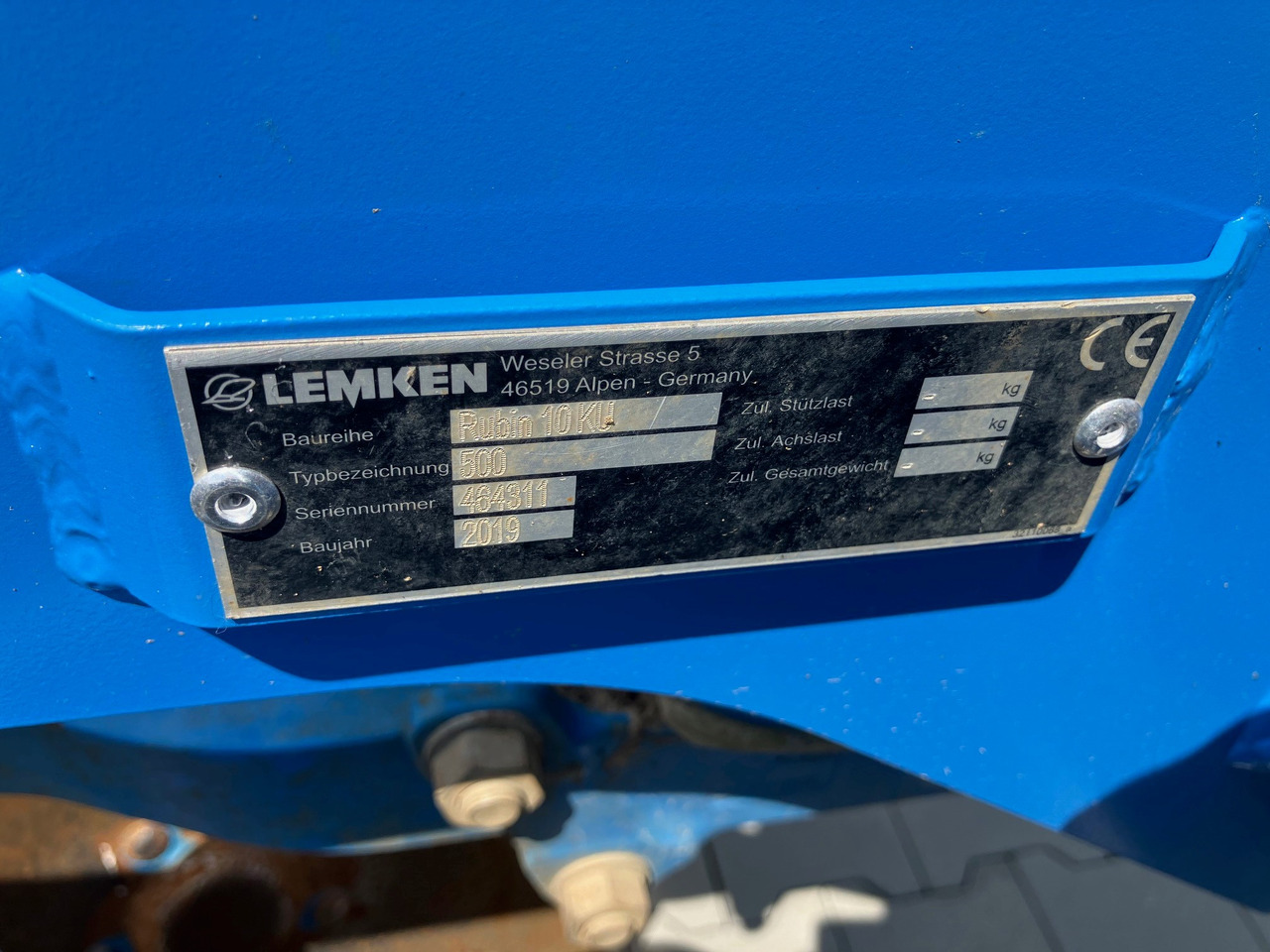 Lemken Rubin 10 - الأمشاط الزراعية: صور 2 Lemken Rubin 10 - الأمشاط الزراعية: صور 2