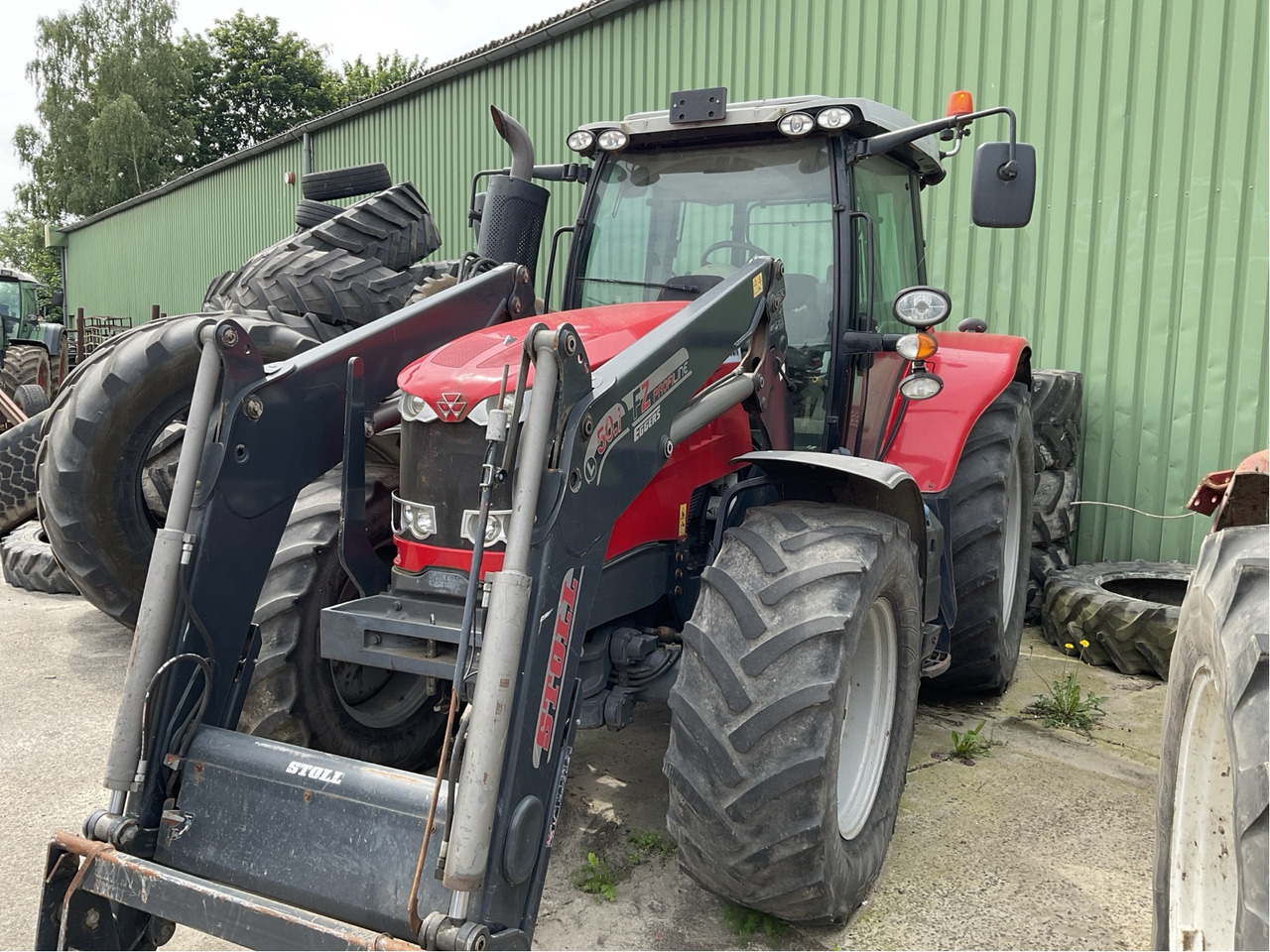 Massey Ferguson 6614 Dyna 6 - جرار: صور 1 Massey Ferguson 6614 Dyna 6 - جرار: صور 1