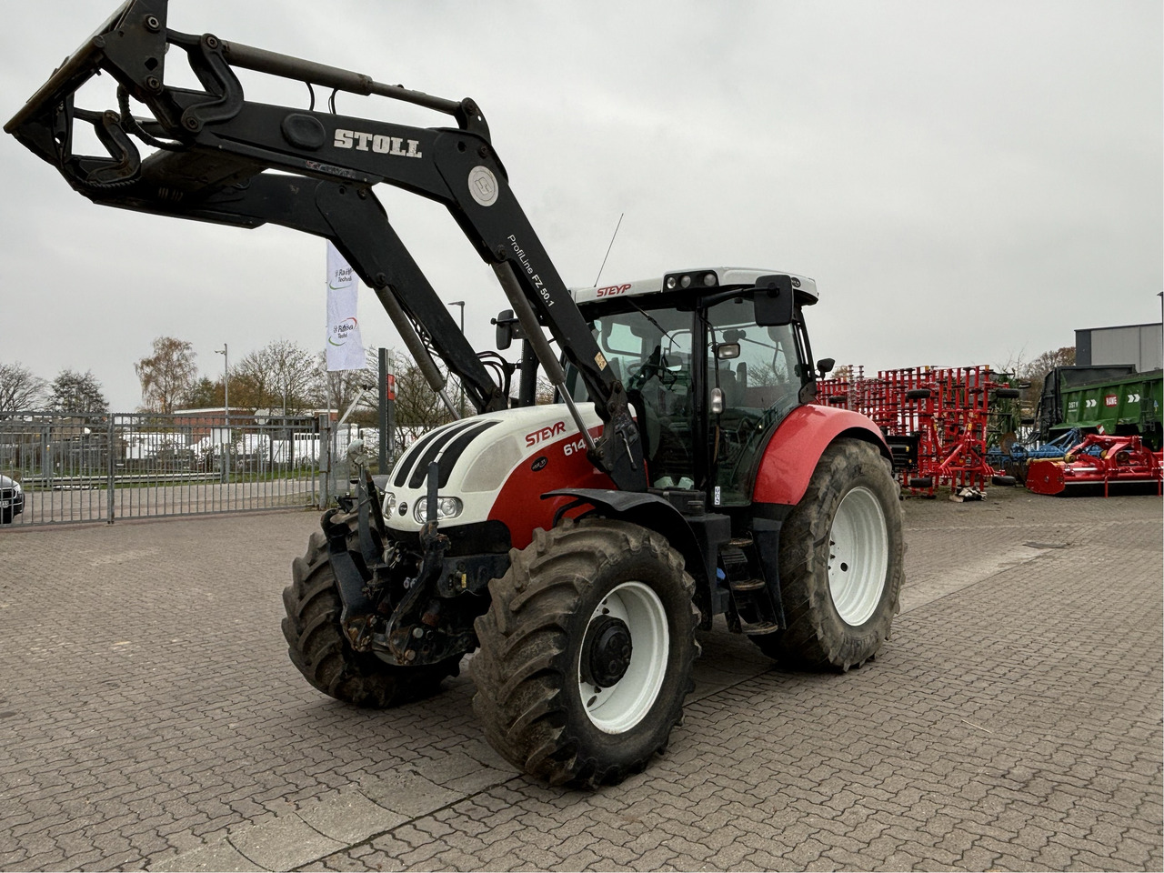 Steyr 6140 Profi Eco Teck - جرار: صور 1 Steyr 6140 Profi Eco Teck - جرار: صور 1