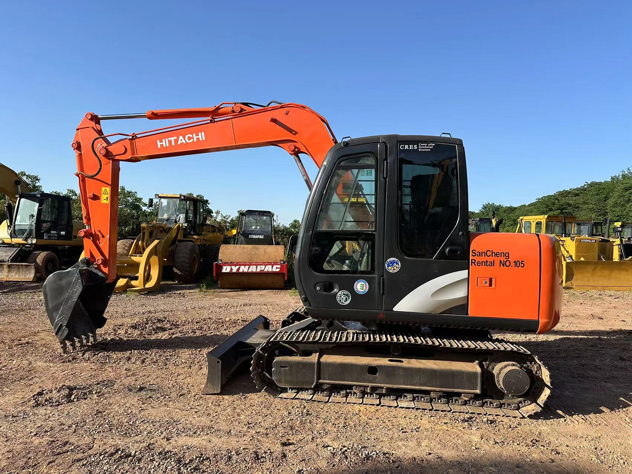 HITACHI ZAXIS ZX70 - حفارة مصغرة: صور 2 HITACHI ZAXIS ZX70 - حفارة مصغرة: صور 2