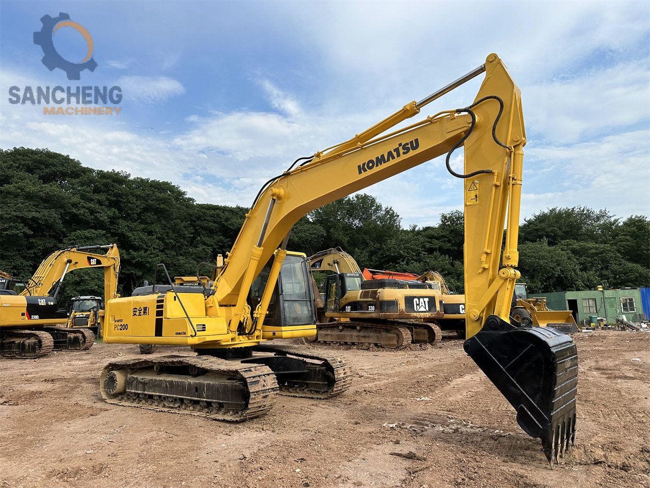 حفارات زحافة KOMATSU PC200-6: صور 11