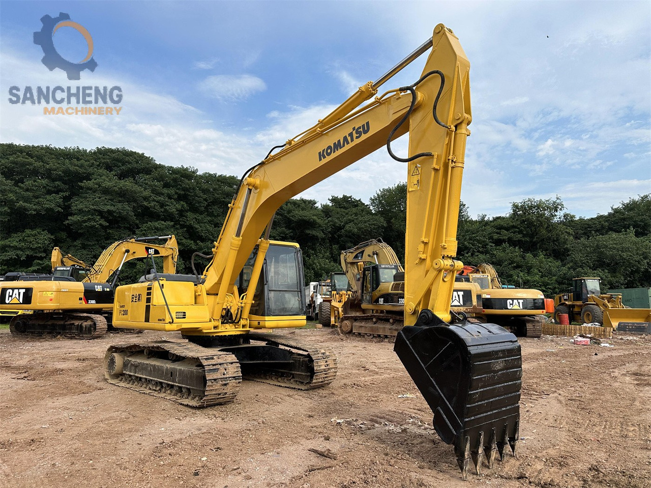 حفارات زحافة KOMATSU PC200-6: صور 10