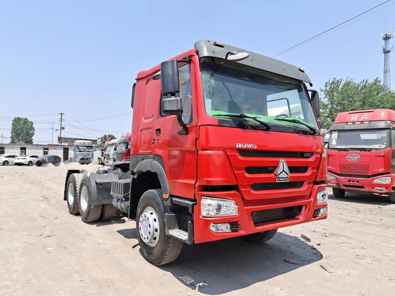 SINOTRUK Howo tractor unit 420 - شاحنة جرار: صور 1 SINOTRUK Howo tractor unit 420 - شاحنة جرار: صور 1