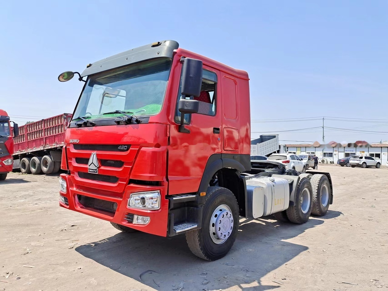 SINOTRUK Howo tractor unit 420 - شاحنة جرار: صور 1 SINOTRUK Howo tractor unit 420 - شاحنة جرار: صور 1