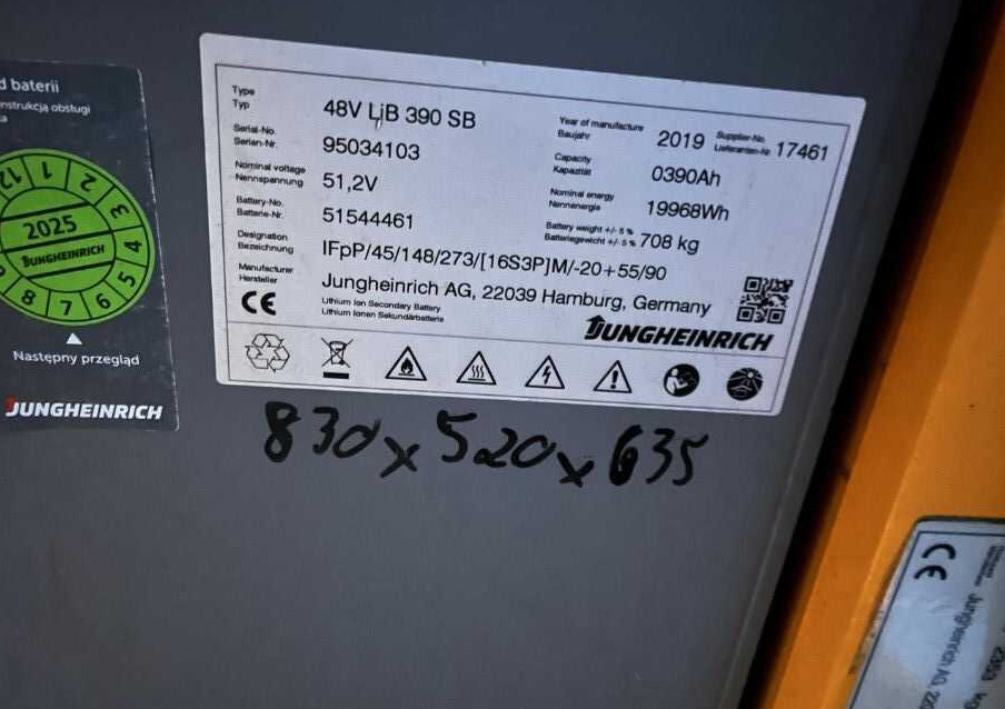 Jungheinrich EFG215 - رافعة شوكية كهربائية: صور 5 Jungheinrich EFG215 - رافعة شوكية كهربائية: صور 5