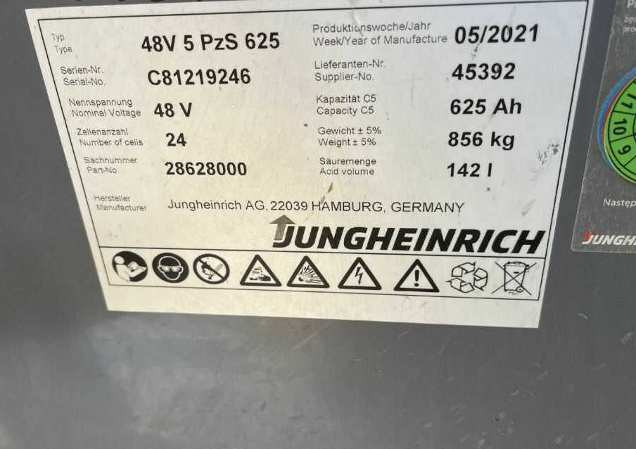 Jungheinrich EFG216k - رافعة شوكية كهربائية: صور 5 Jungheinrich EFG216k - رافعة شوكية كهربائية: صور 5
