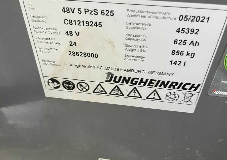 Jungheinrich EFG216k - رافعة شوكية كهربائية: صور 5 Jungheinrich EFG216k - رافعة شوكية كهربائية: صور 5