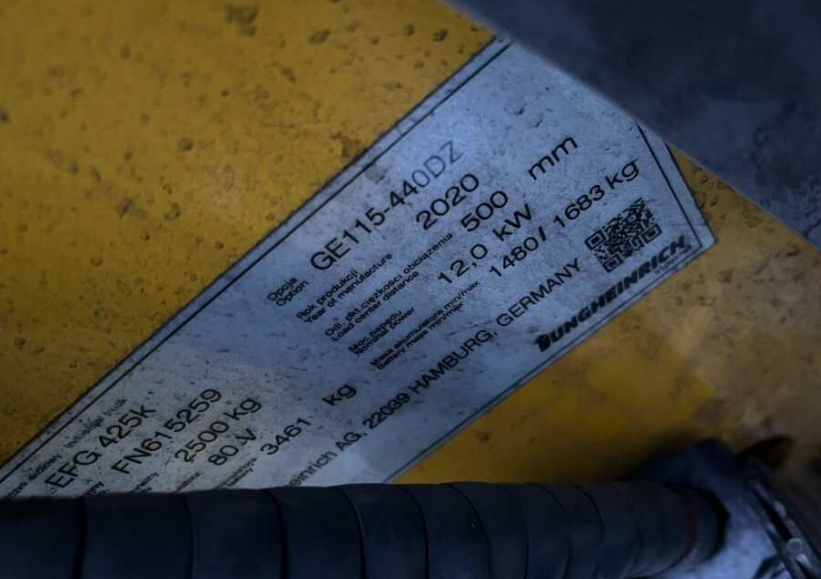 Jungheinrich EFG425k - رافعة شوكية كهربائية: صور 4 Jungheinrich EFG425k - رافعة شوكية كهربائية: صور 4