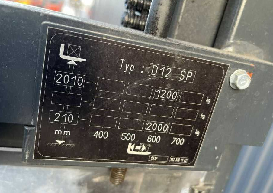 Linde D12SP - معدات تكديس: صور 1 Linde D12SP - معدات تكديس: صور 1