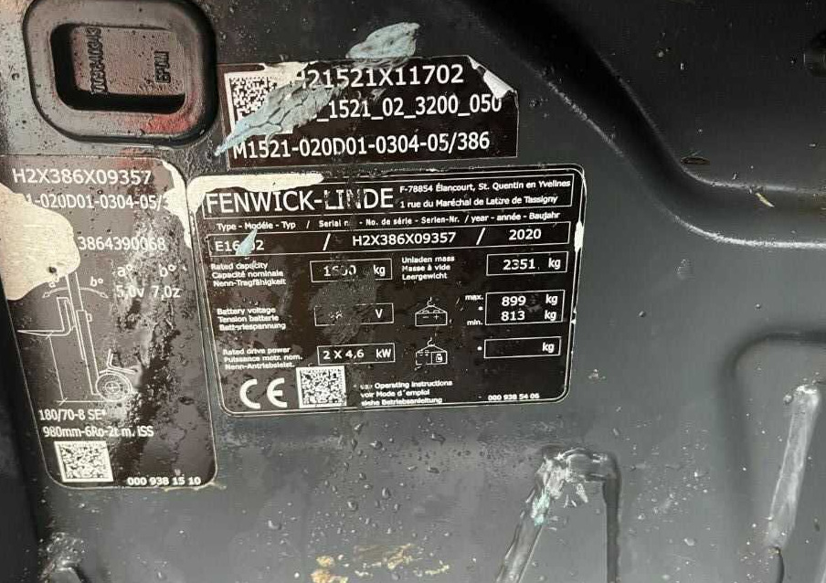 Linde E16-02 - رافعة شوكية كهربائية: صور 4 Linde E16-02 - رافعة شوكية كهربائية: صور 4