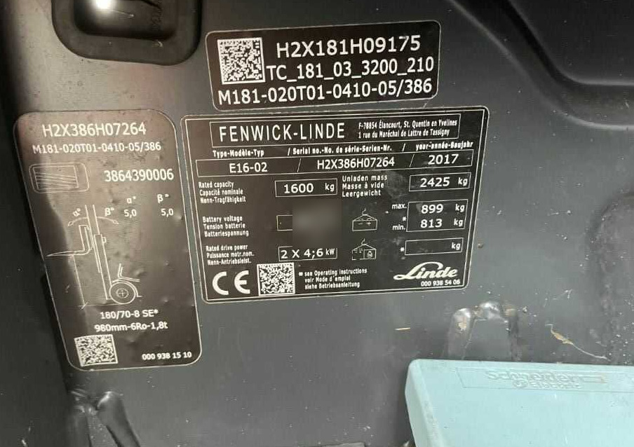 Linde E16-02 - رافعة شوكية كهربائية: صور 4 Linde E16-02 - رافعة شوكية كهربائية: صور 4