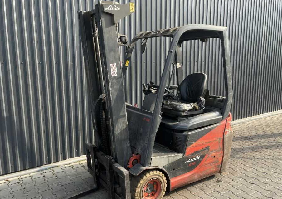 Linde E16C - رافعة شوكية كهربائية: صور 1 Linde E16C - رافعة شوكية كهربائية: صور 1