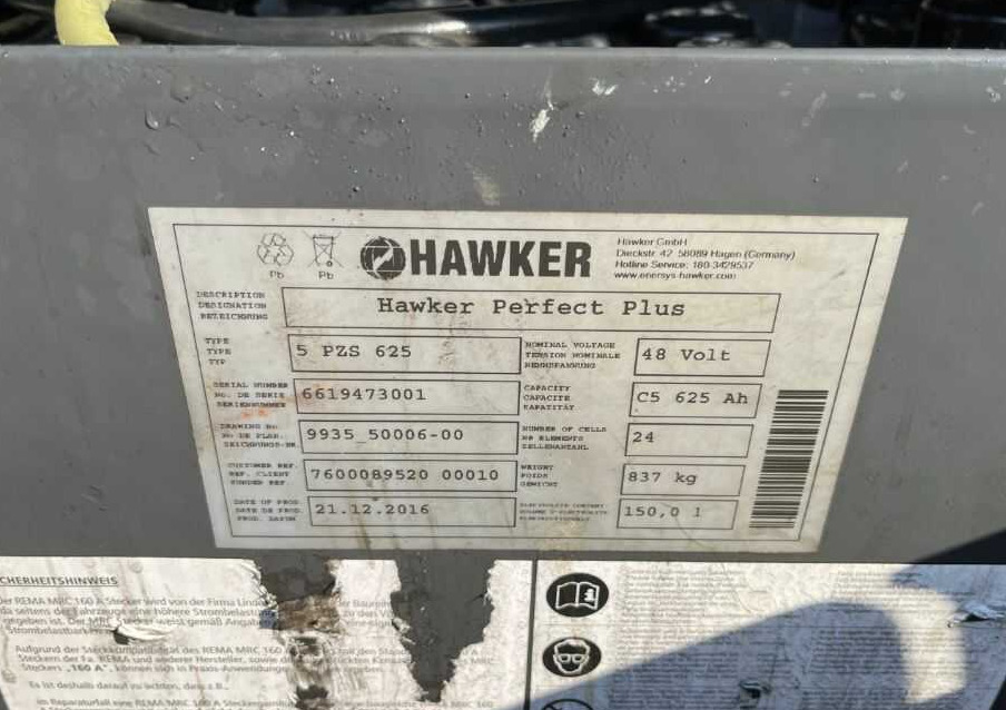 رافعة شوكية كهربائية Linde E18-02: صور 8