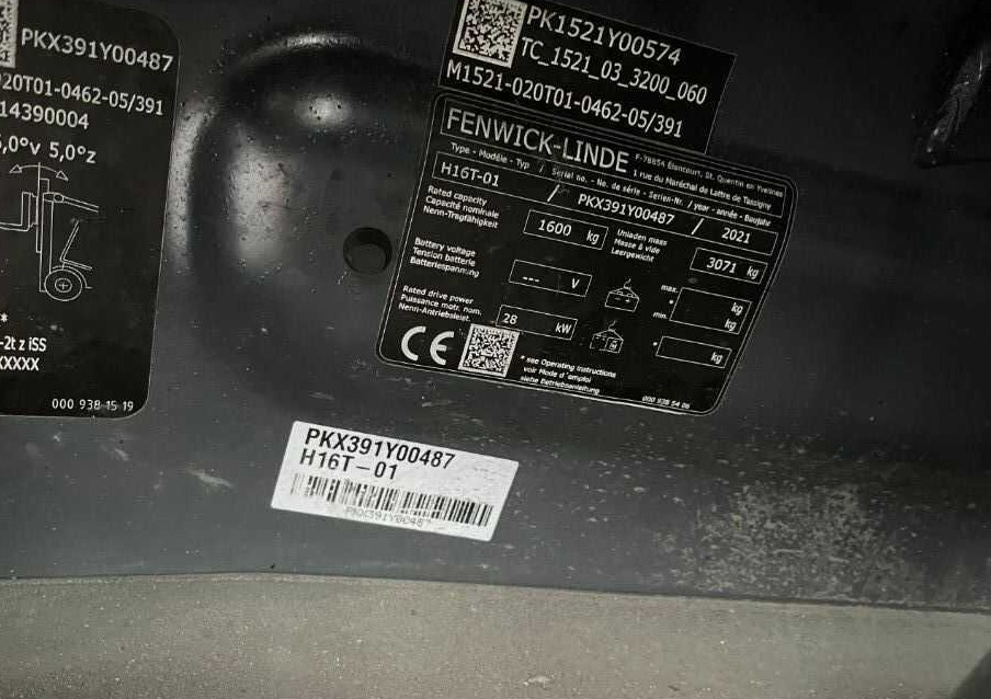 Linde H16T-01 - رافعة شوكية تعمل بالغاز: صور 4 Linde H16T-01 - رافعة شوكية تعمل بالغاز: صور 4