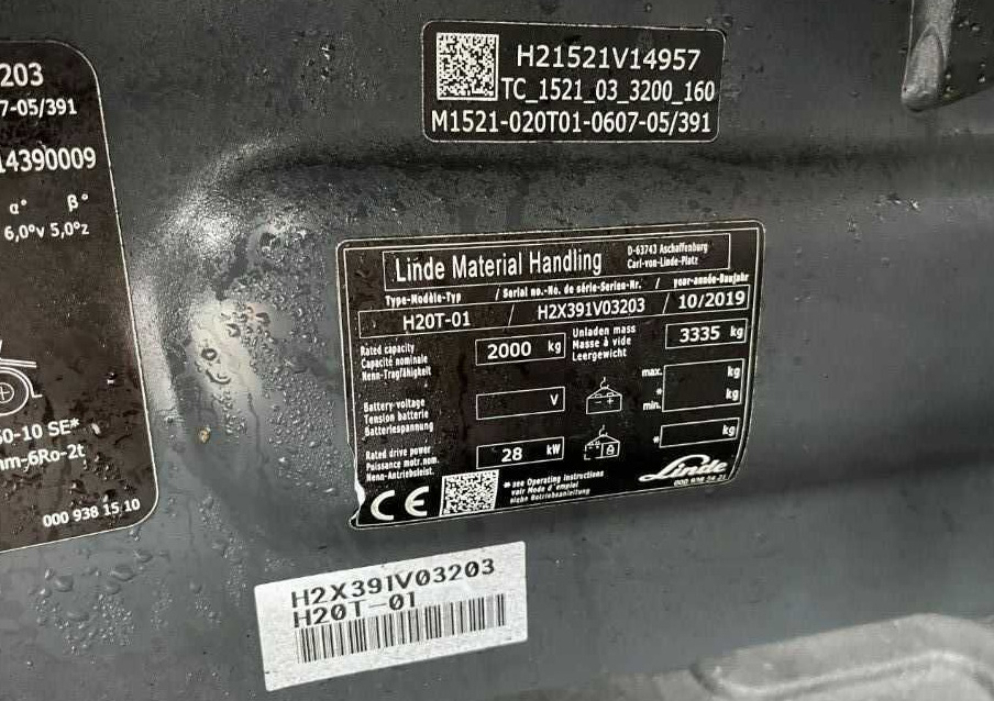 Linde H20T-01 - رافعة شوكية تعمل بالغاز: صور 4 Linde H20T-01 - رافعة شوكية تعمل بالغاز: صور 4