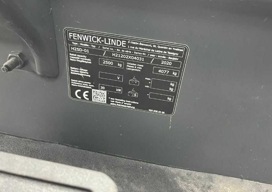 Linde H25D-01 - رافعة شوكية ديزل: صور 4 Linde H25D-01 - رافعة شوكية ديزل: صور 4