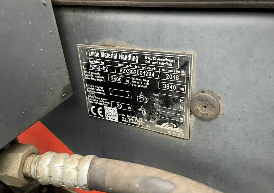 Linde H25D-02 - رافعة شوكية ديزل: صور 4 Linde H25D-02 - رافعة شوكية ديزل: صور 4