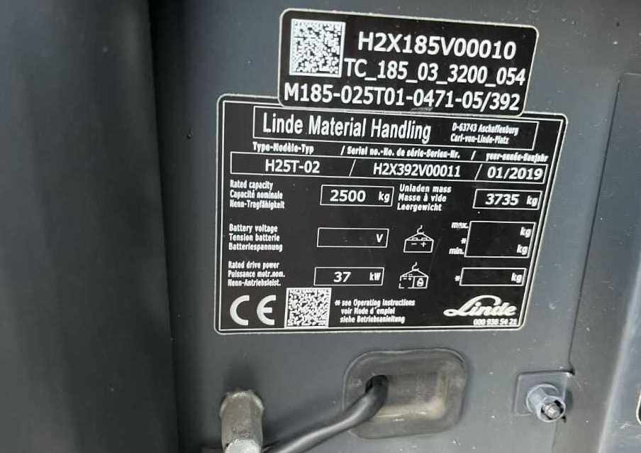 Linde H25T-02 - رافعة شوكية تعمل بالغاز: صور 4 Linde H25T-02 - رافعة شوكية تعمل بالغاز: صور 4