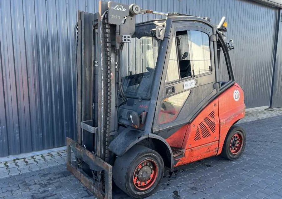 Linde H45D-02 - رافعة شوكية ديزل: صور 1 Linde H45D-02 - رافعة شوكية ديزل: صور 1