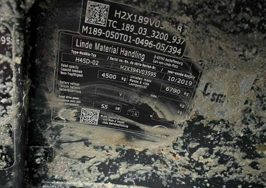 Linde H45D-02 - رافعة شوكية ديزل: صور 4 Linde H45D-02 - رافعة شوكية ديزل: صور 4