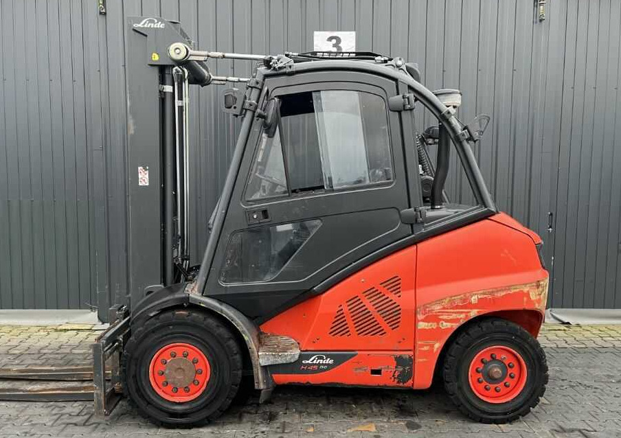Linde H45D-02 - رافعة شوكية ديزل: صور 2 Linde H45D-02 - رافعة شوكية ديزل: صور 2