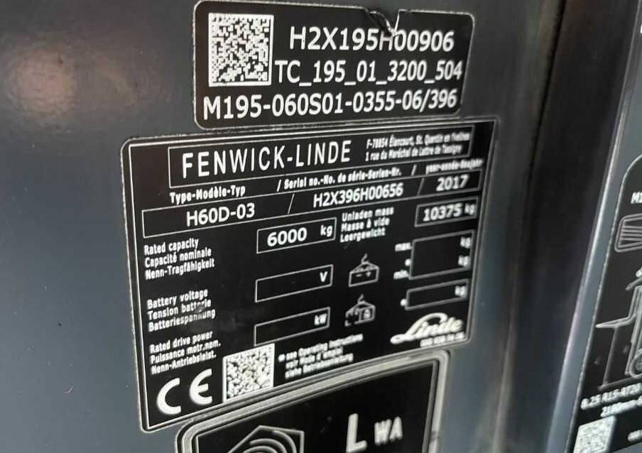 Linde H60D-03 - رافعة شوكية ديزل: صور 4 Linde H60D-03 - رافعة شوكية ديزل: صور 4