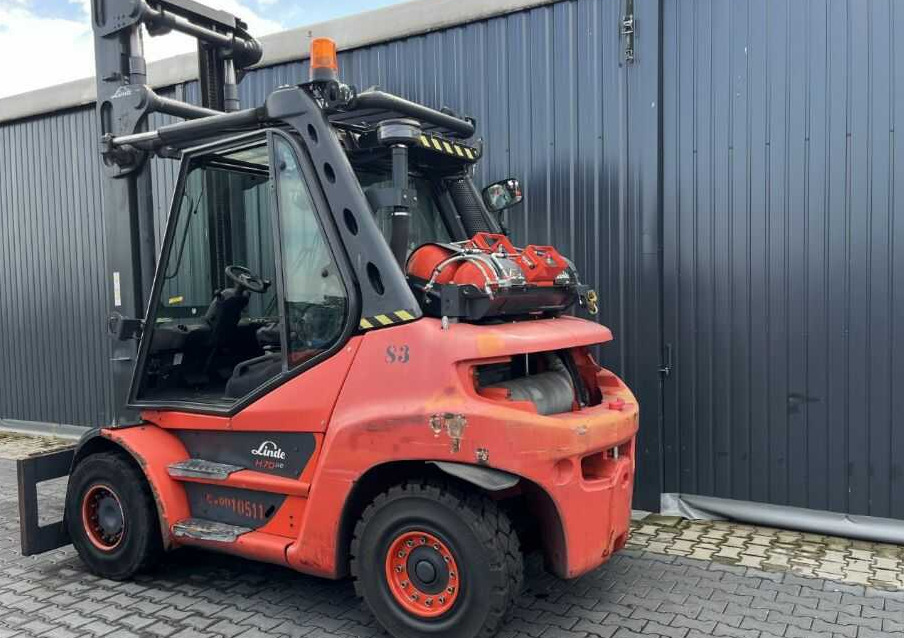 Linde H70T-03 - رافعة شوكية تعمل بالغاز: صور 5 Linde H70T-03 - رافعة شوكية تعمل بالغاز: صور 5