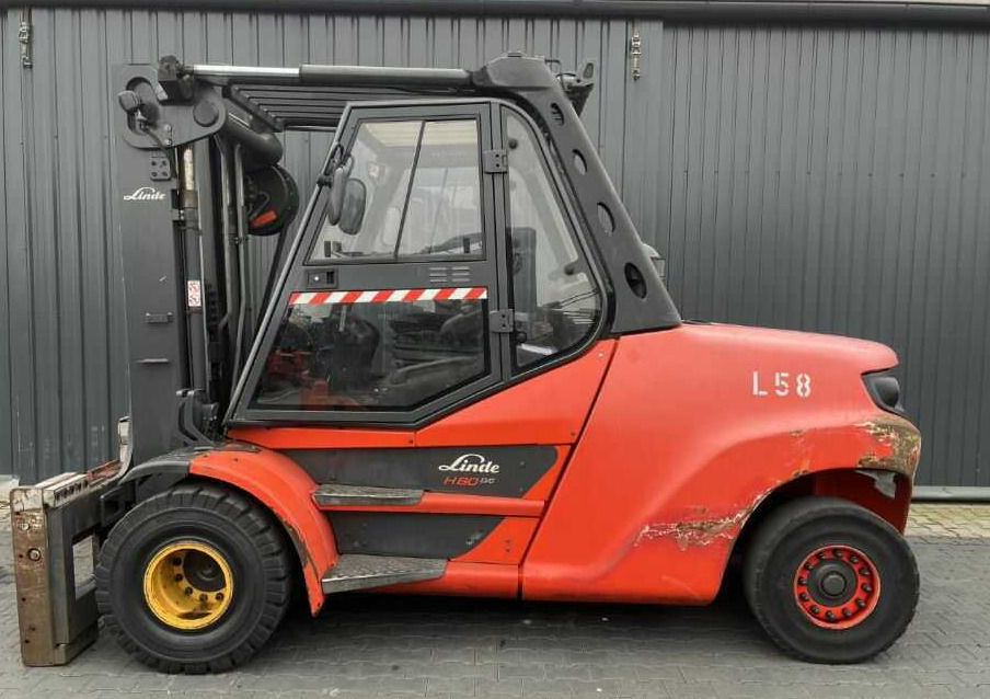 Linde H80D-03/1100 - رافعة شوكية ديزل: صور 1 Linde H80D-03/1100 - رافعة شوكية ديزل: صور 1