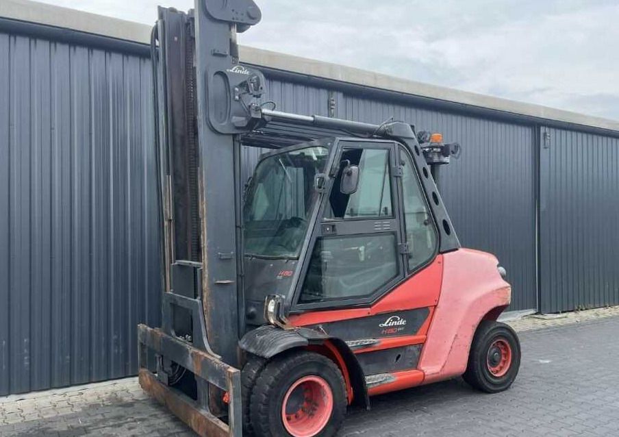 Linde H80D-03/900 - رافعة شوكية ديزل: صور 1 Linde H80D-03/900 - رافعة شوكية ديزل: صور 1