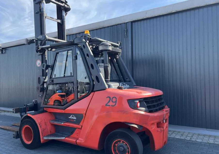 Linde H80D-03/900 - رافعة شوكية ديزل: صور 4 Linde H80D-03/900 - رافعة شوكية ديزل: صور 4