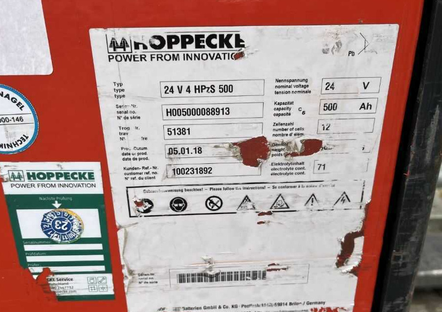 رافعات ترتيب البضائع Linde N20: صور 6