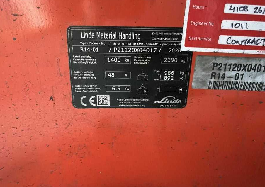 Linde R14-01 - شاحنة مناولة: صور 4 Linde R14-01 - شاحنة مناولة: صور 4