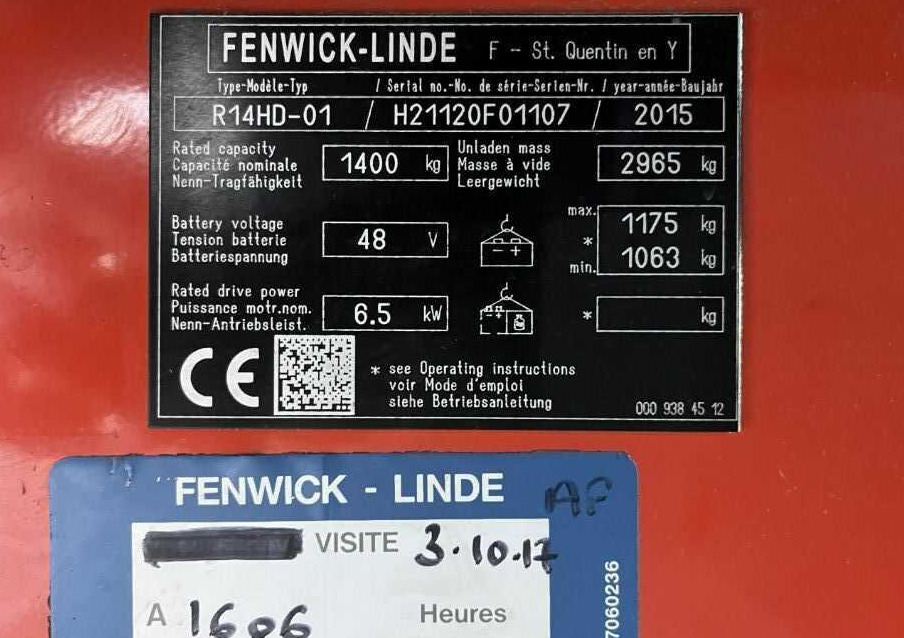 Linde R14HD-01 - شاحنة مناولة: صور 4 Linde R14HD-01 - شاحنة مناولة: صور 4