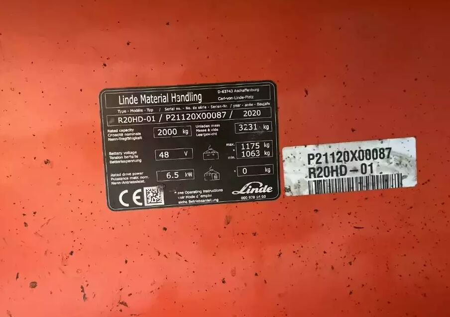 Linde R20HD-01 - شاحنة مناولة: صور 4 Linde R20HD-01 - شاحنة مناولة: صور 4