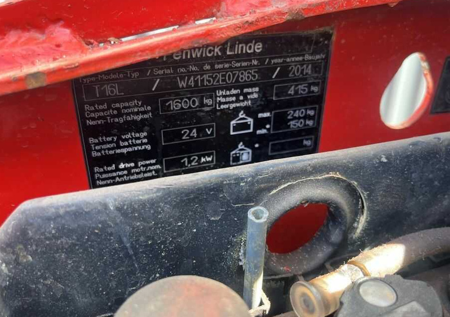 Linde T16L - معدات الرفع منخفض المستوى: صور 5 Linde T16L - معدات الرفع منخفض المستوى: صور 5