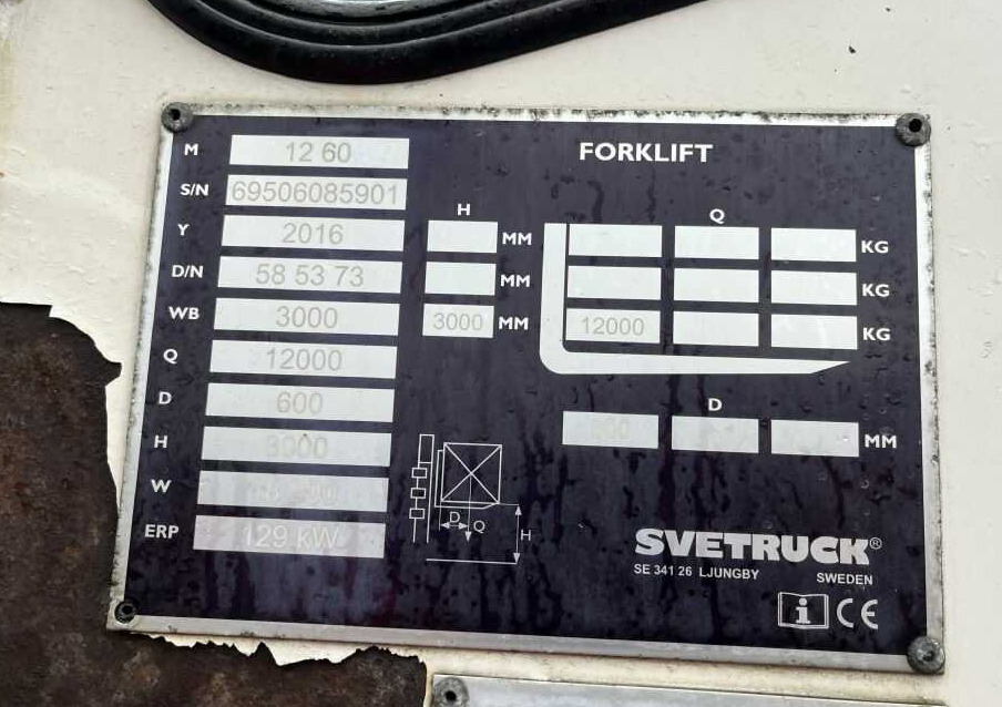 Svetruck 1260 - رافعة شوكية ديزل: صور 4 Svetruck 1260 - رافعة شوكية ديزل: صور 4