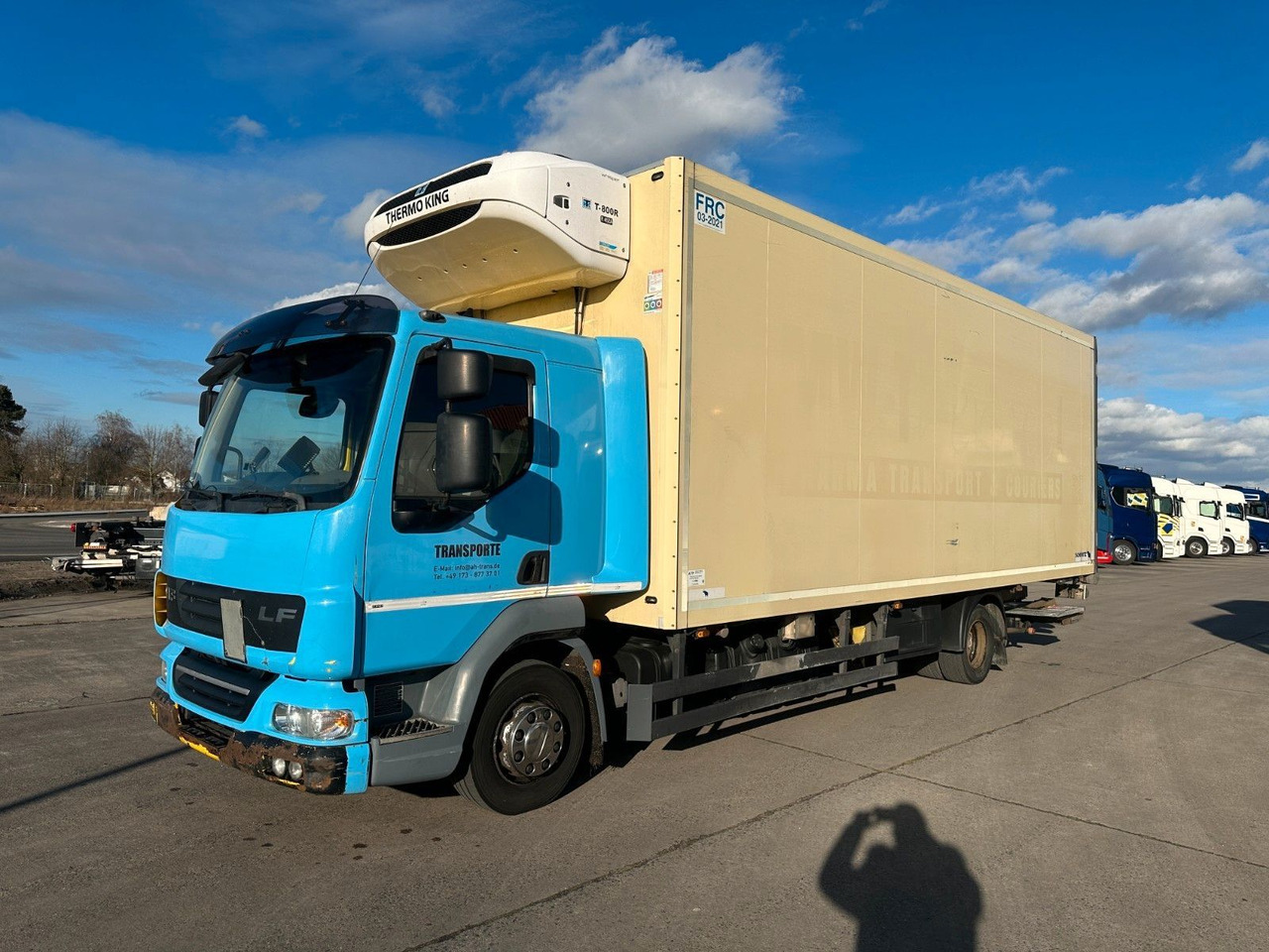 DAF LF 45.250 * THERMO-KING * AUTOMATIK * SCHMITZ * - مبردة شاحنة: صور 3 DAF LF 45.250 * THERMO-KING * AUTOMATIK * SCHMITZ * - مبردة شاحنة: صور 3