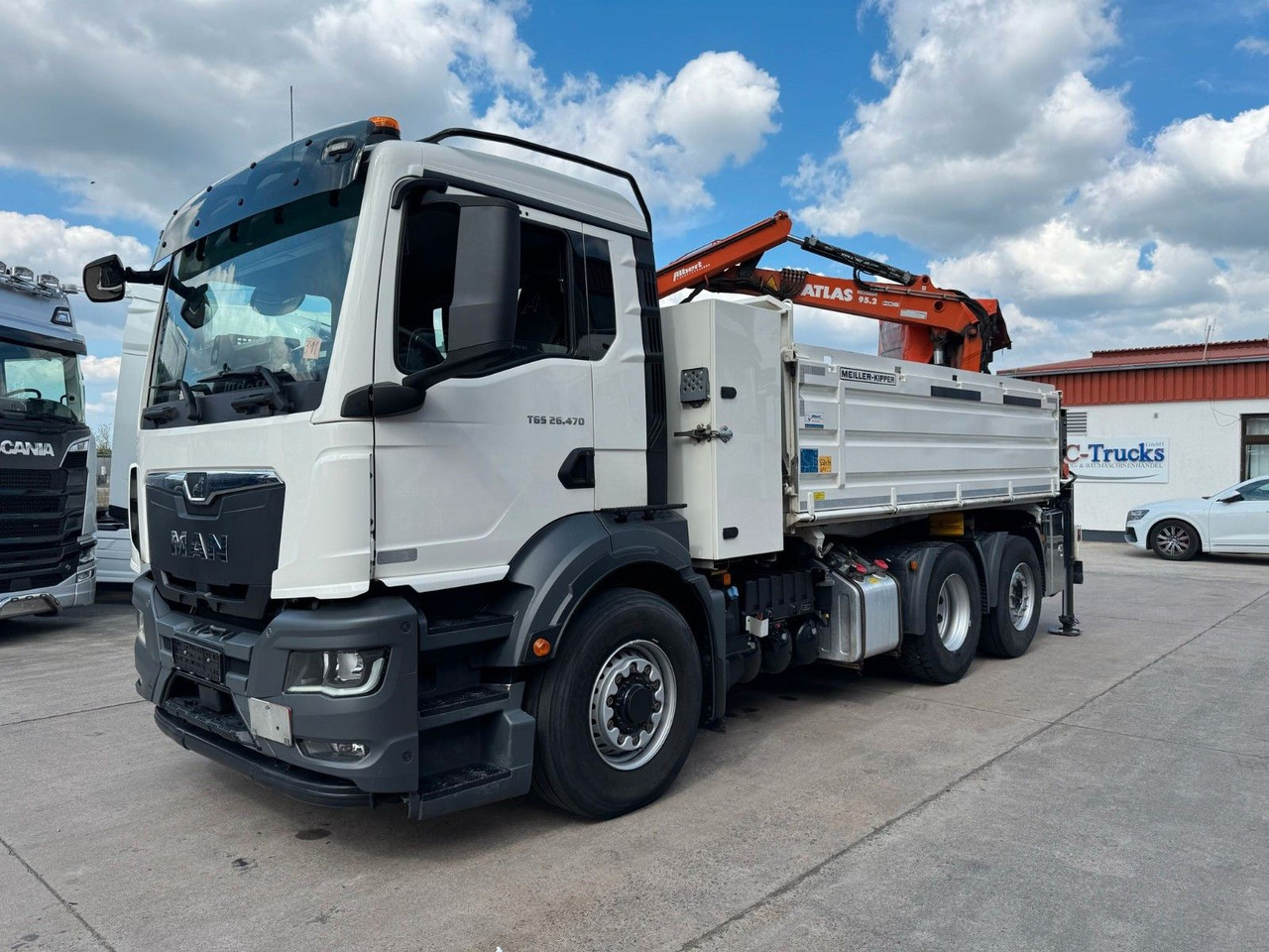 MAN TGS 26.470*ATLAS*MEILLER-KIPPER*HYDRO-DR*SPECIAL - قلابات, شاحنة كرين: صور 5 MAN TGS 26.470*ATLAS*MEILLER-KIPPER*HYDRO-DR*SPECIAL - قلابات, شاحنة كرين: صور 5