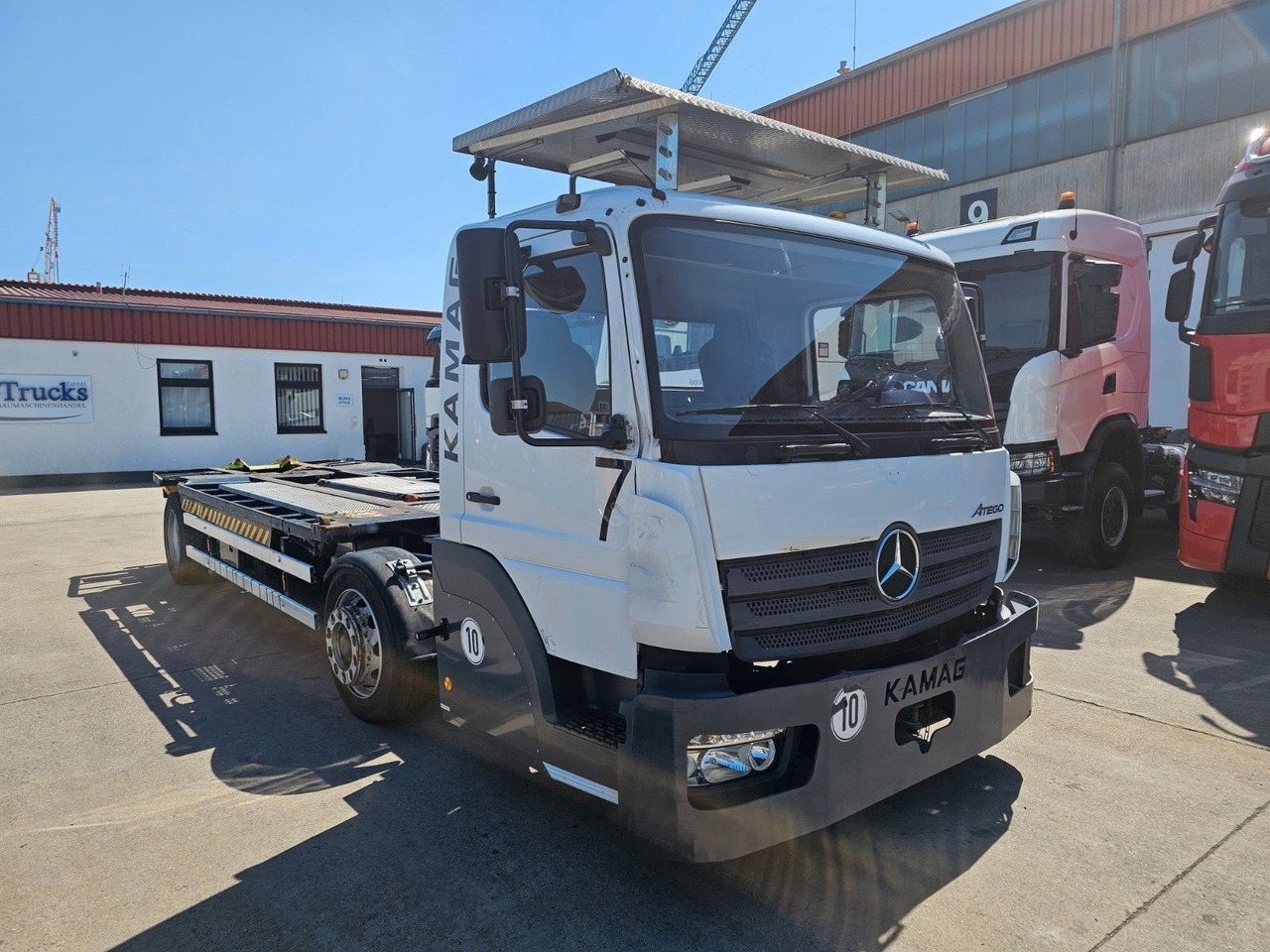 Mercedes-Benz KAMAG * WBH25 * UMSETZER * KLIMA * STANDHEIZ. * - شاحنات الحاويات / جسم علوي قابل للتغيير شاحنة: صور 3 Mercedes-Benz KAMAG * WBH25 * UMSETZER * KLIMA * STANDHEIZ. * - شاحنات الحاويات / جسم علوي قابل للتغيير شاحنة: صور 3