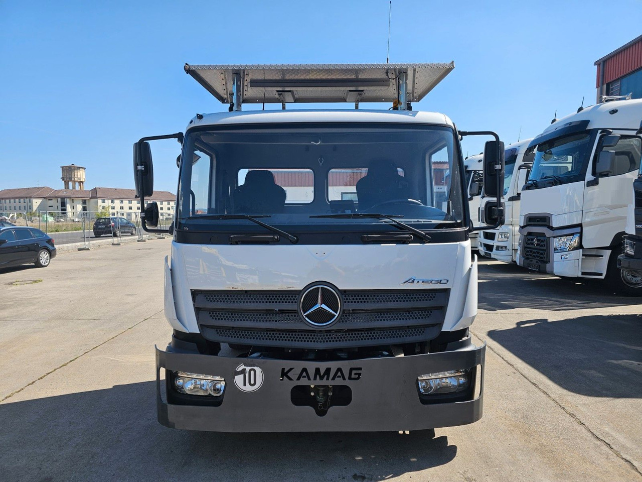 Mercedes-Benz KAMAG * WBH25 * UMSETZER * KLIMA * STANDHEIZ. * - شاحنات الحاويات / جسم علوي قابل للتغيير شاحنة: صور 2 Mercedes-Benz KAMAG * WBH25 * UMSETZER * KLIMA * STANDHEIZ. * - شاحنات الحاويات / جسم علوي قابل للتغيير شاحنة: صور 2