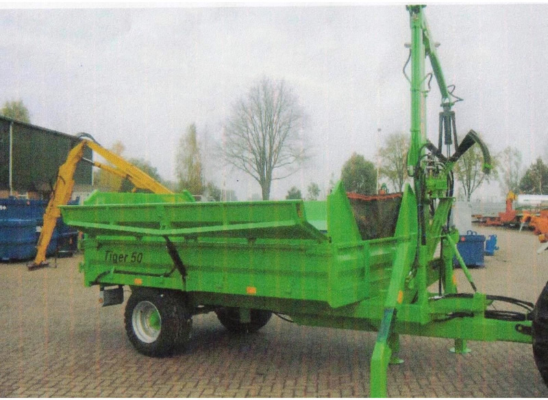 Kipper met opbouwkraan - قلابة مقطورة: صور 4 Kipper met opbouwkraan - قلابة مقطورة: صور 4