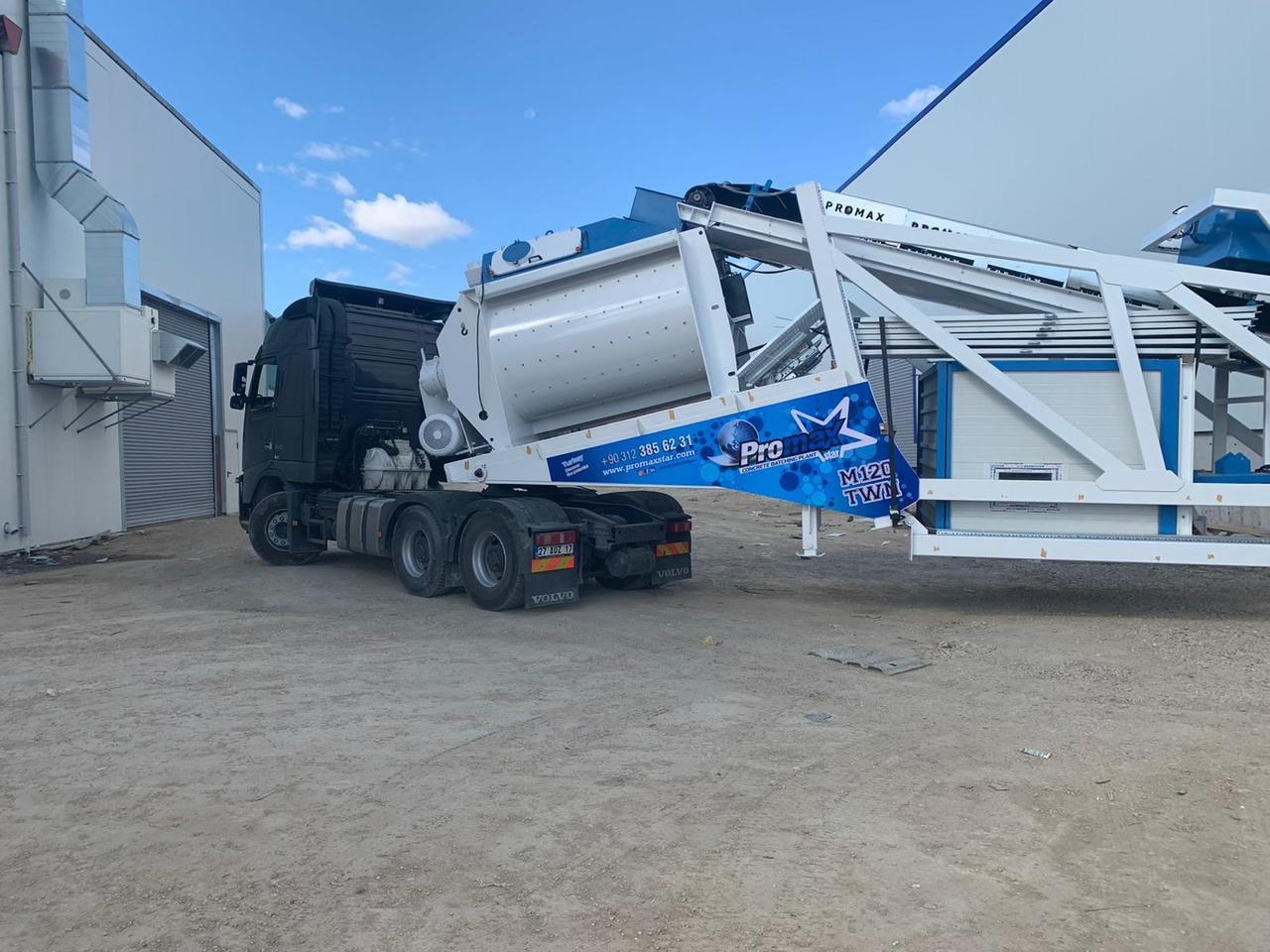 Mobile Concrete Batching Plant M120-TWN (120m3/h) - مصنع خلط الخرسانة: صور 5 Mobile Concrete Batching Plant M120-TWN (120m3/h) - مصنع خلط الخرسانة: صور 5