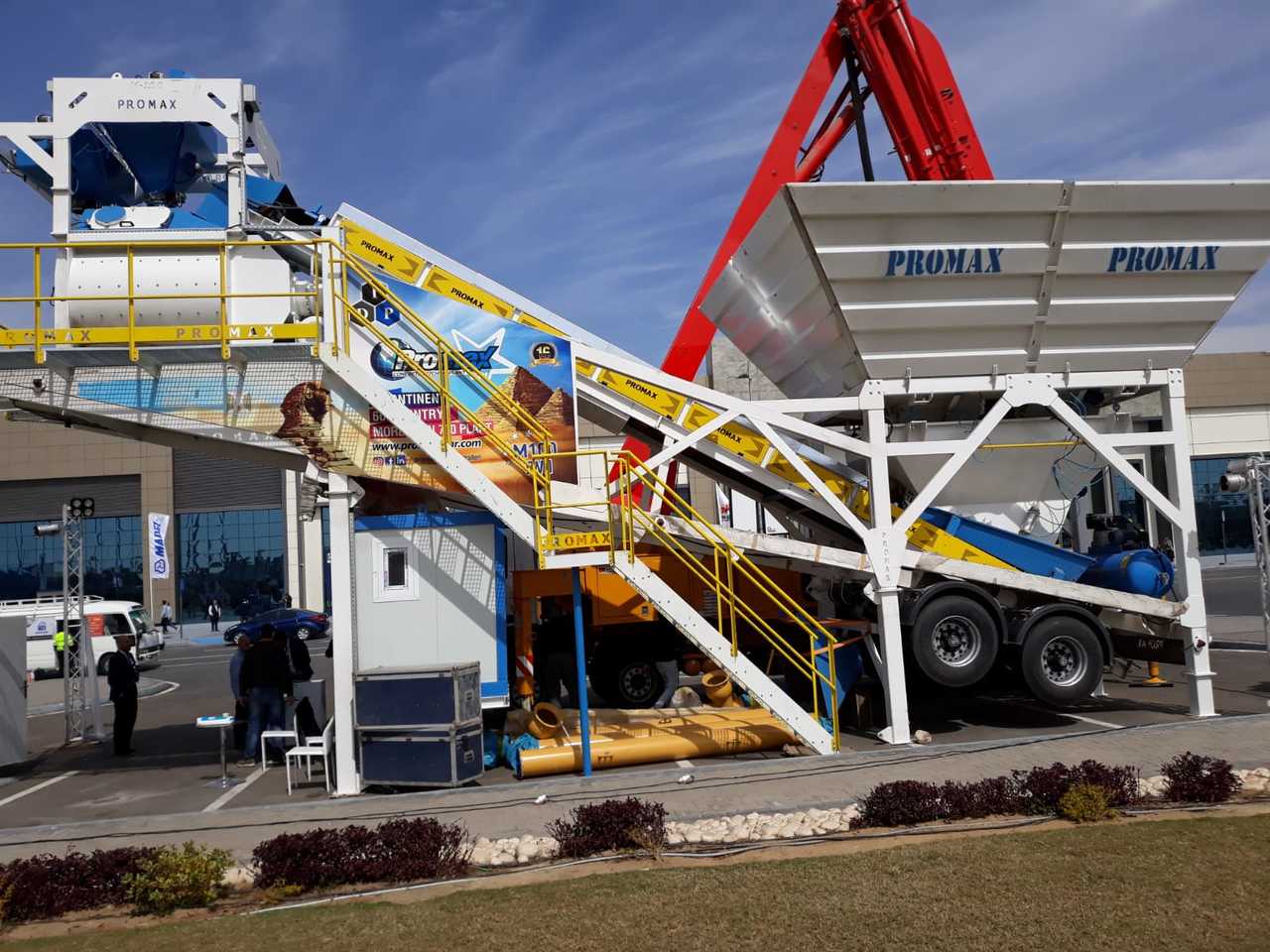 جديد مصنع خلط الخرسانة PROMAX MOBILE CONCRETE BATCHING PLANT M100-TWN (100m3/h): صور 7