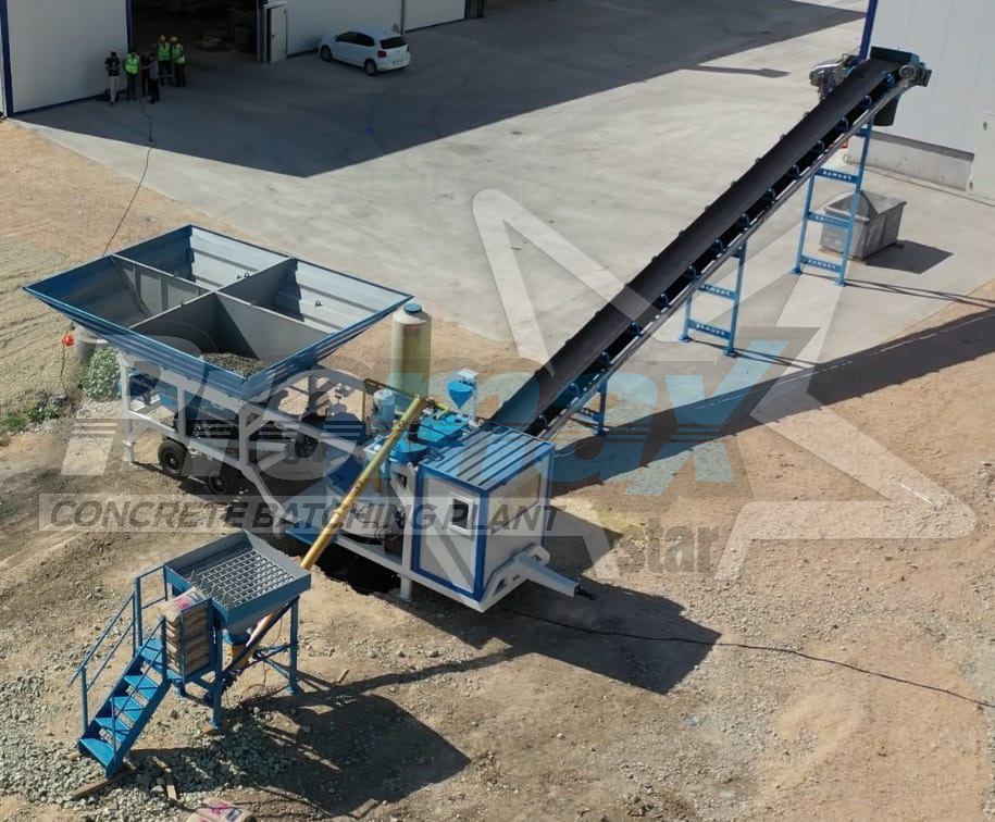 PROMAX MOBILE CONCRETE PLANT M35-PLNT (35M3/H) - مصنع خلط الخرسانة: صور 4 PROMAX MOBILE CONCRETE PLANT M35-PLNT (35M3/H) - مصنع خلط الخرسانة: صور 4