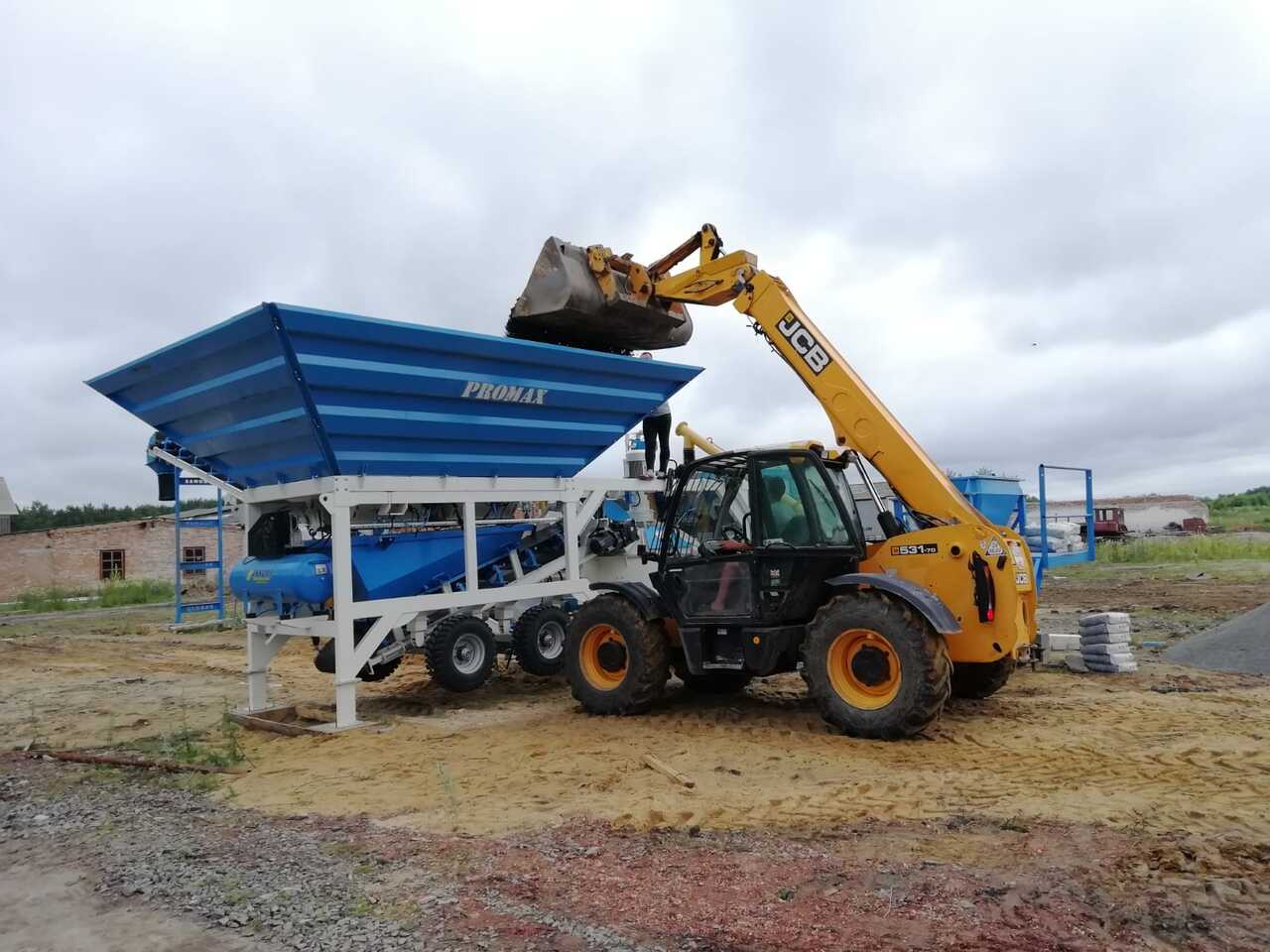 PROMAX MOBILE CONCRETE PLANT M35-PLNT (35M3/H) - مصنع خلط الخرسانة: صور 2 PROMAX MOBILE CONCRETE PLANT M35-PLNT (35M3/H) - مصنع خلط الخرسانة: صور 2