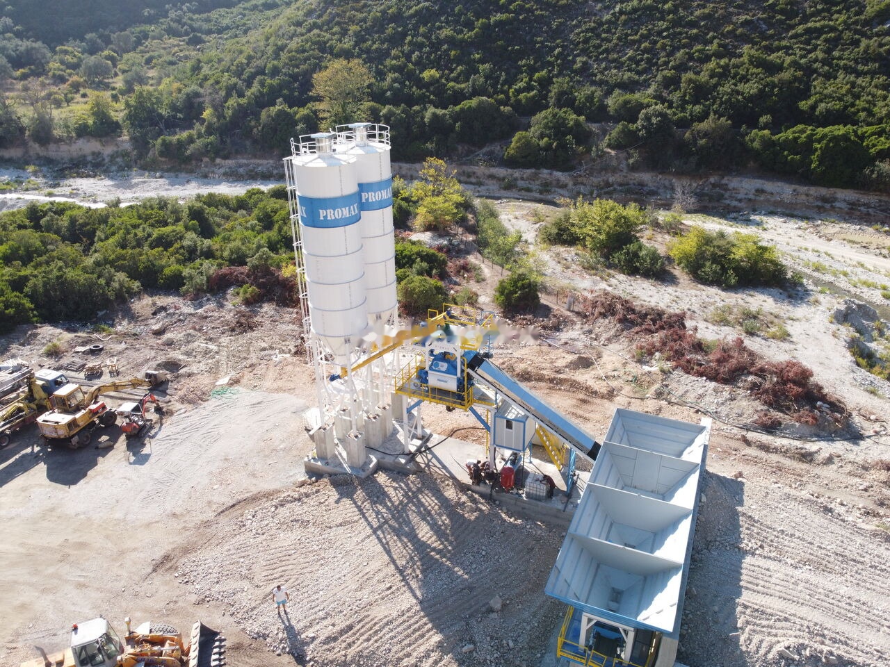 Promax Compact Concrete Batching Plant C100-TWN-LINE (100m3/h) - مصنع خلط الخرسانة: صور 3 Promax Compact Concrete Batching Plant C100-TWN-LINE (100m3/h) - مصنع خلط الخرسانة: صور 3