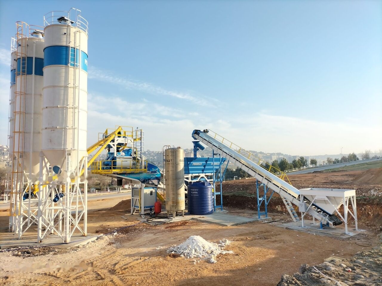 Promax Mobile Concrete Batching Plant PROMAX M100-TWN (100m³/h) - مصنع خلط الخرسانة: صور 1 Promax Mobile Concrete Batching Plant PROMAX M100-TWN (100m³/h) - مصنع خلط الخرسانة: صور 1