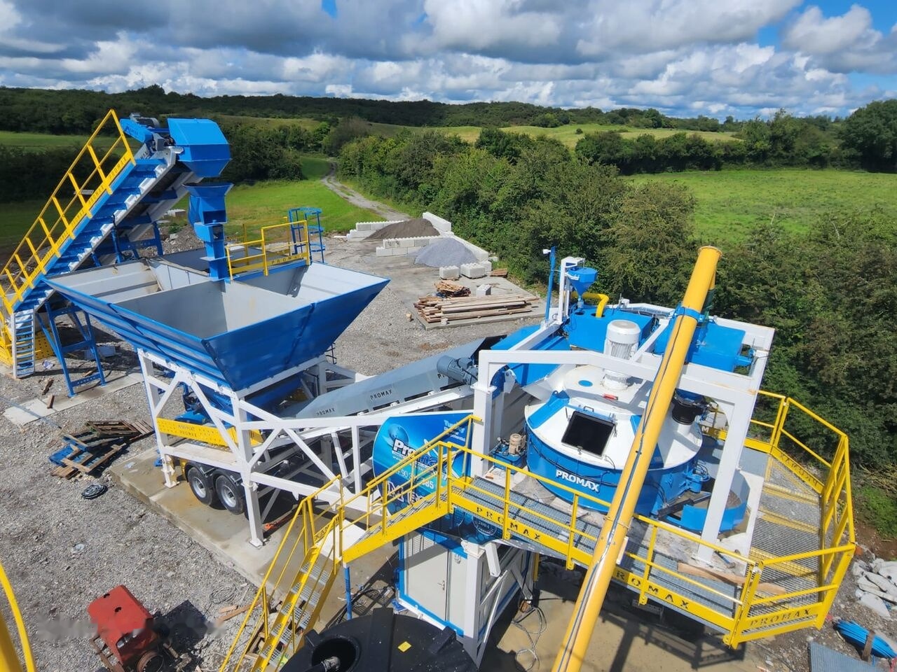 Promax Mobile Concrete Batching Plant PROMAX M60-PLNT (60m³/h) - خزان الأسمنت: صور 2 Promax Mobile Concrete Batching Plant PROMAX M60-PLNT (60m³/h) - خزان الأسمنت: صور 2